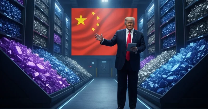 Trump’tan Çin’e karşı stratejik hamle: Madenler ulusal stokta toplanacak Sözcü Gazetesi