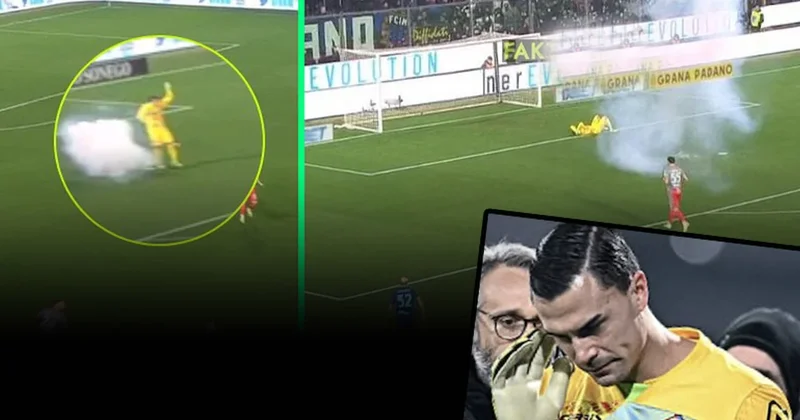 Kaleciye patlayıcı atmaya çalıştı 3 parmağını kaybetti Sözcü Gazetesi