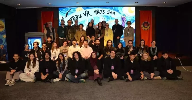 TED Üniversitesi nde Sanal Gerçeklik Sanat Maratonu yapıldı
