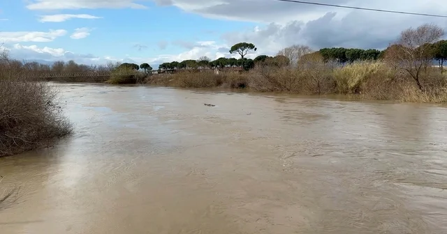 Büyük Menderes in su seviyesi yükseldi; taşkın riski tedirgin etti Aydın Haberleri