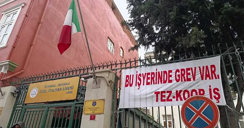 Özel İtalyan Lisesi’nde Türk öğretmenler grevde: İtalyan öğretmenlerin maaşı ile bizim maaşımızın arasında yüzde 600 fark var