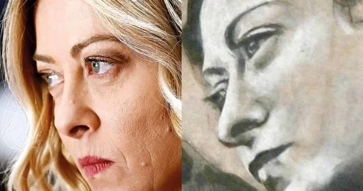 Restorasyon sonrası Meloni melek oldu