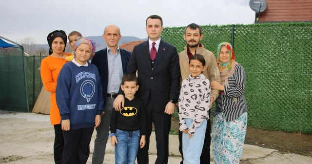 Kaymakam Alpay, Güler ailesine konuk oldu Düzce Haberleri