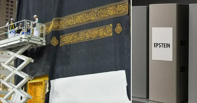 Epstein belgelerinde Kabe örtüsü iddiası: Bu siyah parçaya en az 10 milyon Müslüman dokundu Ortadoğu Haberleri