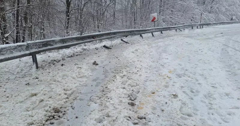 Kırklareli de Buzlanma Kazalara Neden Oldu