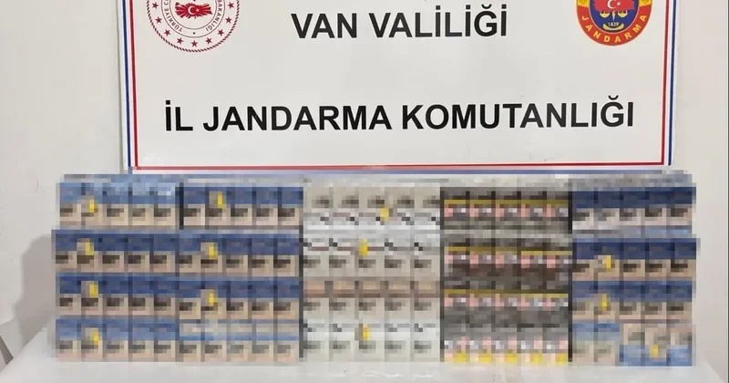 Van’da silah ve kaçak sigara ele geçirildi