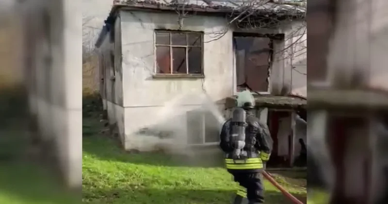 Sinop’ta korkutan yangın