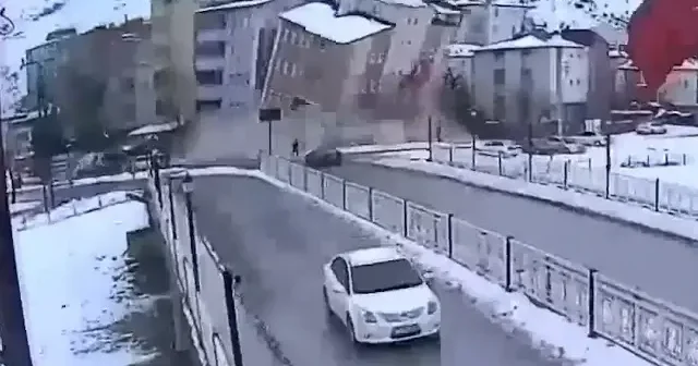 6 Şubat depreminin merkez üssü Elbistan da yeni görüntüler ortaya çıktı VİDEO İZLE