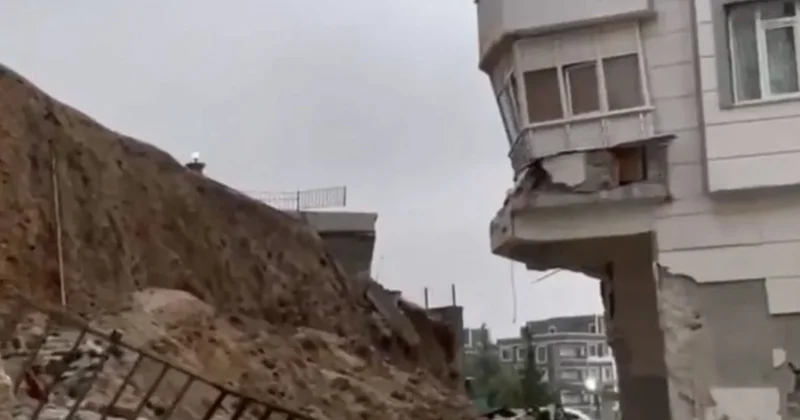 İstinat duvarı yağmura dayanamadı; mahsur kalan 15 kişi kurtarıldı Sözcü Gazetesi