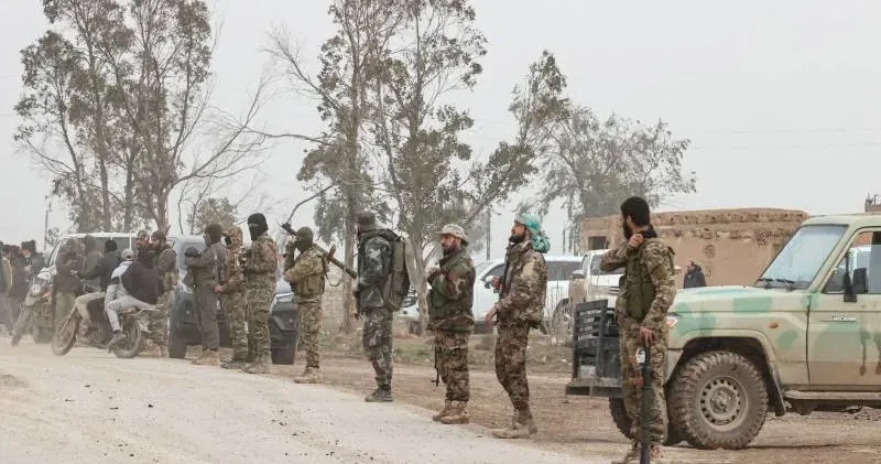 Şam a bağlı iç güvenlik birimi, Haseke ye girdi