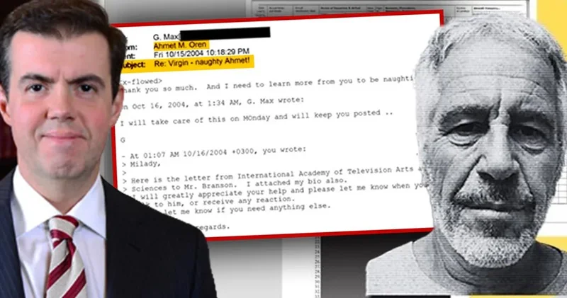 Epstein belgelerinde bir Türk medya patronu: Mücahit Ören