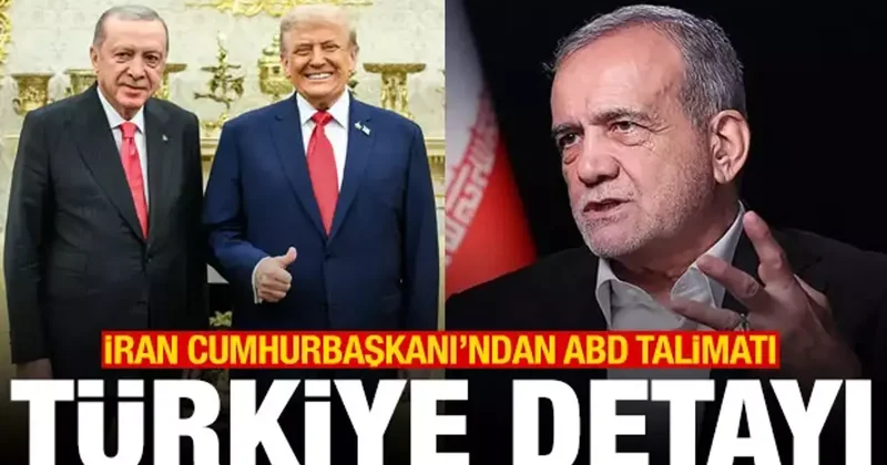İran Cumhurbaşkanı ndan ABD talimatı! Dikkat çeken Türkiye detayı