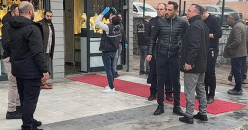 Kuyumcuda silahlı soygun! Müdahale eden bir polis vuruldu SON DAKİKA HABERİ Son dakika haberleri