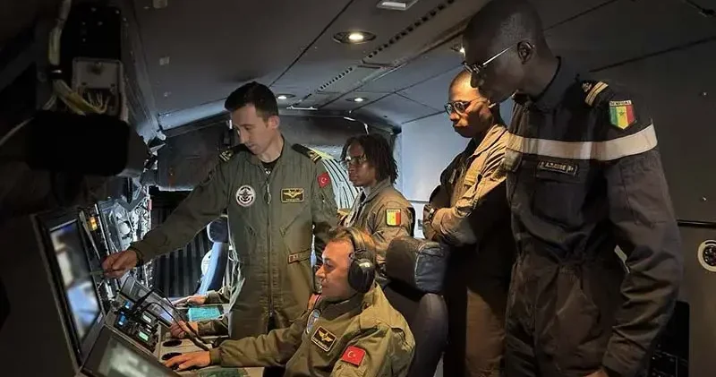 Deniz Kuvvetleri nden Senegal hava sahası ve deniz yetki alanlarında eğitim uçuşu