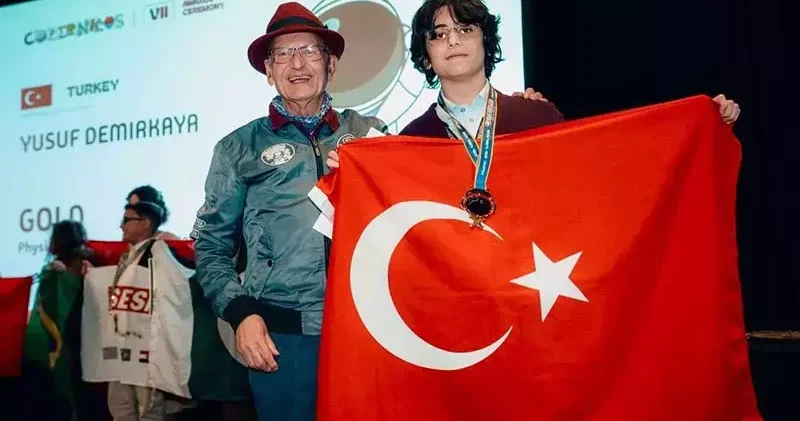 Vali Gül den Copernicus Olimpiyatı nda dünya 1 incisi öğrenciye tebrik mesajı