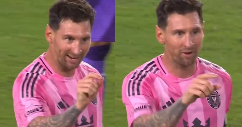 Lionel Messi serbest vuruştan attı, yaptığı hareket olay oldu! Sözcü Gazetesi