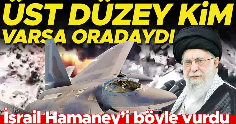 Hamaney’i böyle vurmuşlar... CIA yer gösterdi İsrail bombaladı