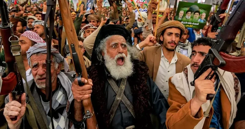 Husiler de savaşa katılıyor! Yayınladıkları videoyla açık açık tehdit ettiler