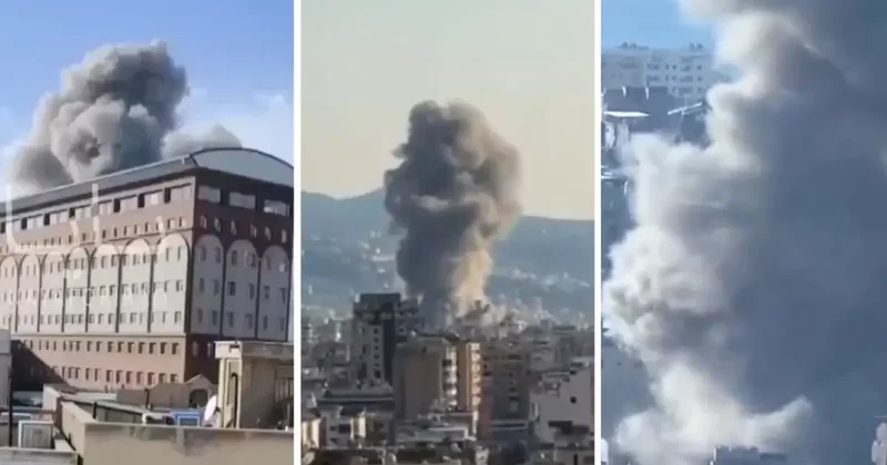 İsrail in vurduğu şehirler bu halde şeklinde