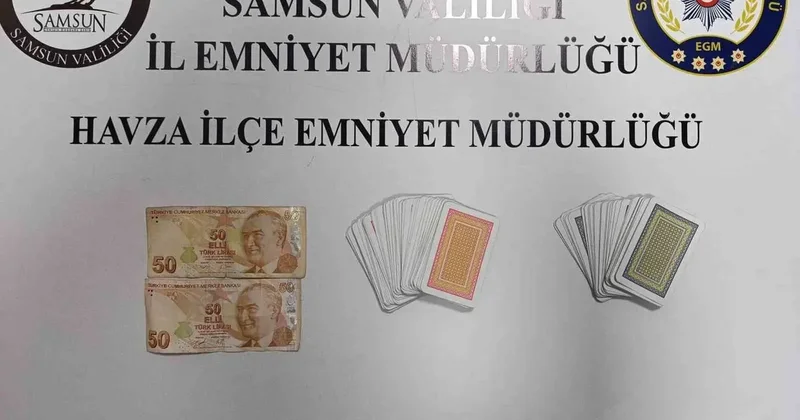 Kıraathaneye kumar baskını! 7 kişiye ceza kesildi