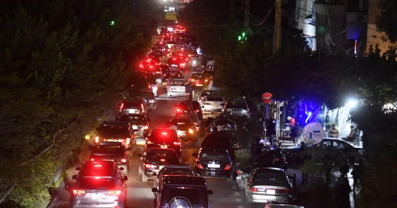 Binlerce kişi başkent Beyrut ta göç etmeye başladı İran son dakika Dış Haberler