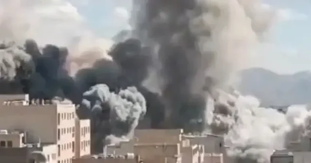 ABD ve İsrail Tahran’a hava saldırısı düzenledi: İran ın başkentinden dumanlar yükseldi VİDEO İZLE