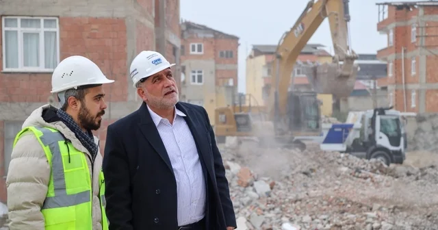Samsun un Canik ilçesinde depreme dayanıksız 741 binanın yıkımı sürüyor Samsun Haberleri