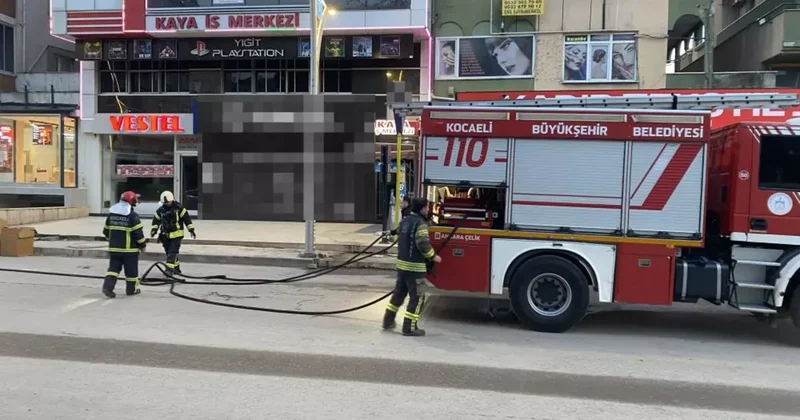 Korkutan anlar: Bilgisayar patladı, ofiste yangın çıktı