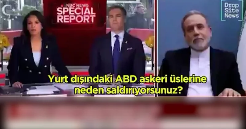 NBC sunucusu İranlı Bakandan aldığı cevapla şaştı kaldı Sözcü Gazetesi