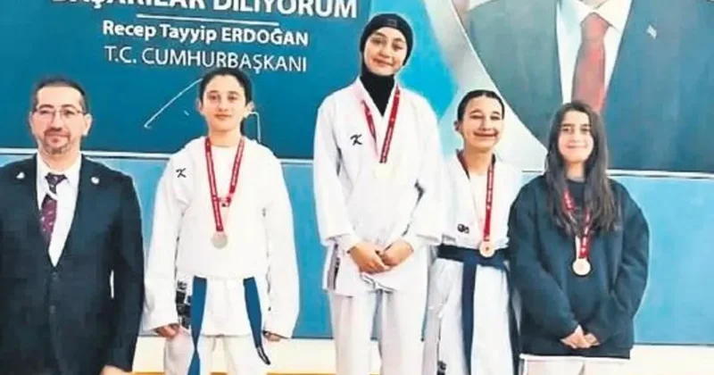 Şehidin şampiyon kızı