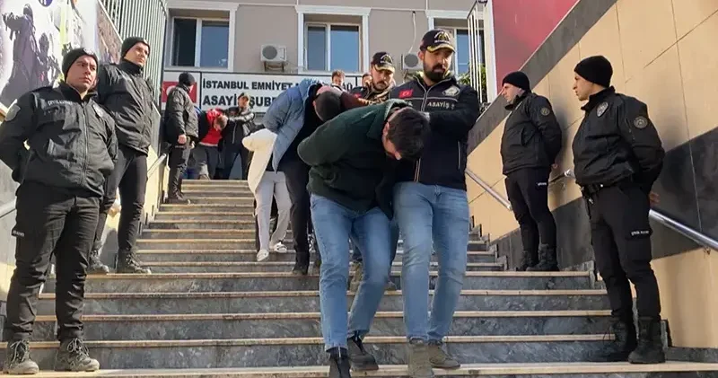 İstanbul da 3 iş yerine saldırıp 26 milyon lira haraç istediler: 12 gözaltı