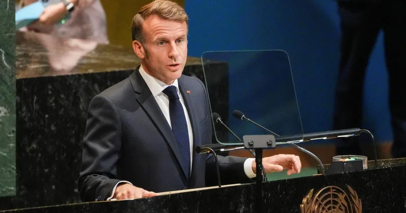 Macron, Fransa ile savunma anlaşması olan Körfez ülkelerine desteği güçlendireceklerini belirtti