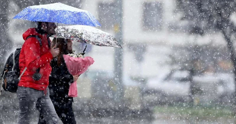 Meteoroloji den dondurucu uyarı: Önce güneş sonra kar ve sağanak!