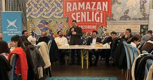 Başkan Uçar, TÜGVA iftarında gençlerle buluştu Erzurum Haberleri