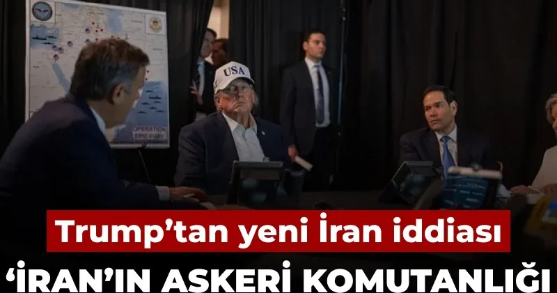 Trump İran’ın askeri komutanlığının ‘ortadan kaldırıldığını’ iddia etti