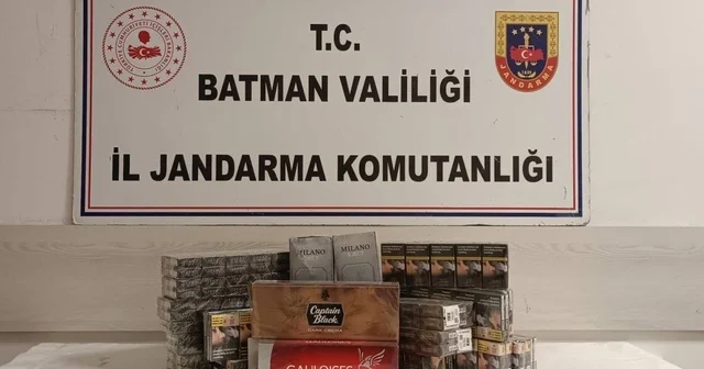 Batman da kaçakçılık operasyonlarında 17 şüpheli hakkında işlem yapıldı Batman Haberleri