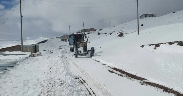 İl Özel İdaresi nden yoğun kar mesaisi: Kapalı köy yolu kalmadı Iğdır Haberleri
