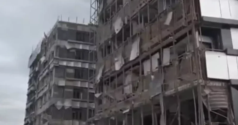 Tahran da vurulan hastane görüntülendi! DSÖ: Kabul edilemez