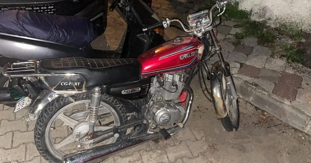 Marmaris te motosiklet hırsızları polisten kaçamadı Muğla Haberleri