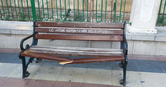 Banklar ve sokaklar duyarsız vatandaşların hedefi oldu Aydın Haberleri