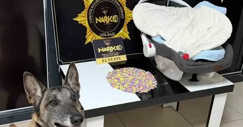 Bebek pusetinde 757 adet uyuşturucu hap ele geçirildi Adıyaman Haberleri