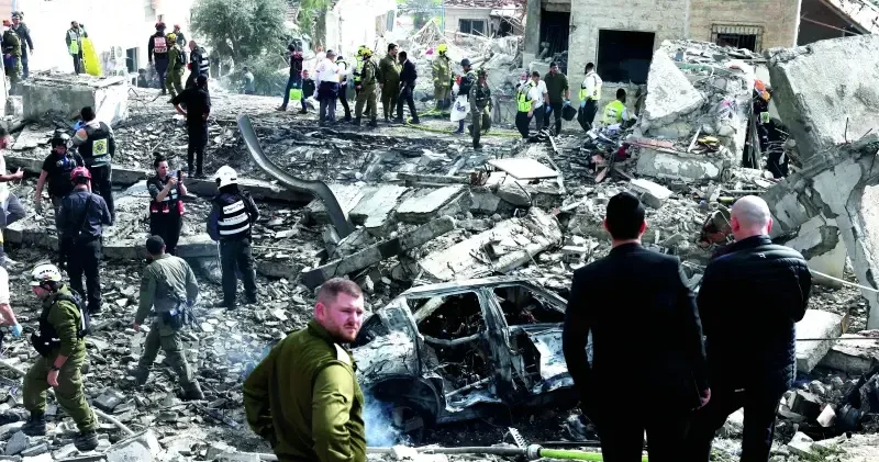 İran füzesi Beyt Şemeş i yıktı Ortadoğu Haberleri