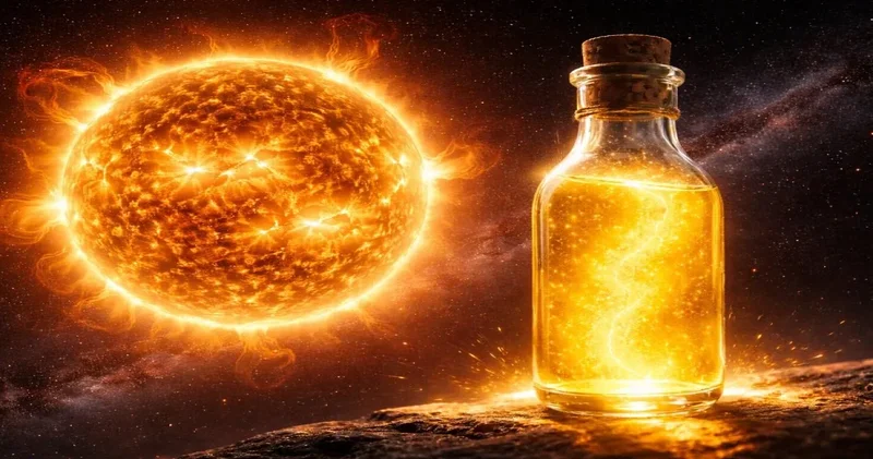 Sürdürülebilir enerjide yeni durak: Güneş ışığını şişeye hapsetmek