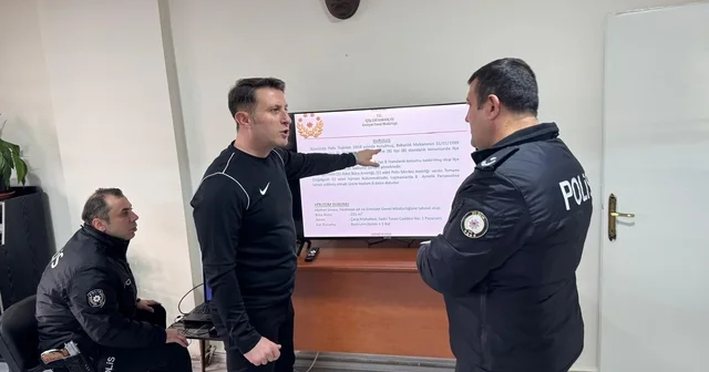 İl Emniyet Müdürü Çağlar dan Pazaryeri ne yakın takip Bilecik Haberleri