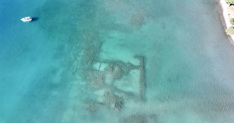 Fethiye de deniz dibindeki tarihi kalıntılar koruma altına alındı