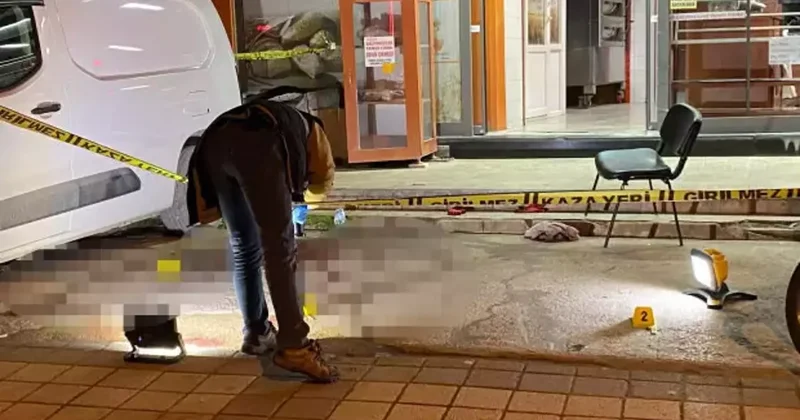 Pide sırasında kanlı pusu: Husumetlisine kurşun yağdırdı!