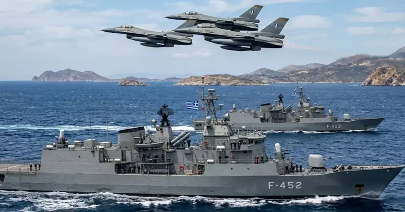 Yunanistan, GKRY ye 2 fırkateyn ve 2 savaş uçağı gönderecek