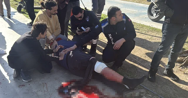 Selamlarını almadığı gerekçesiyle bacağından bıçakladılar Antalya Haberleri