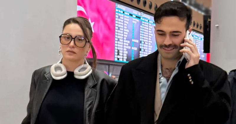 Serenay Sarıkaya ile Mert Demir, Türkiye ye döndü