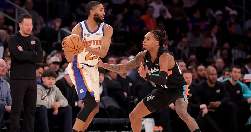 NBA de Knicks, Spurs ün galibiyet serisine son verdi!